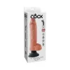 9 Inch King Cock Ultra Realistic Vibrating Dildo with Balls and Suction Cup