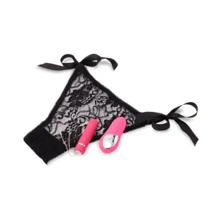 Remote Control Vibrating Pleasure Panty Pink