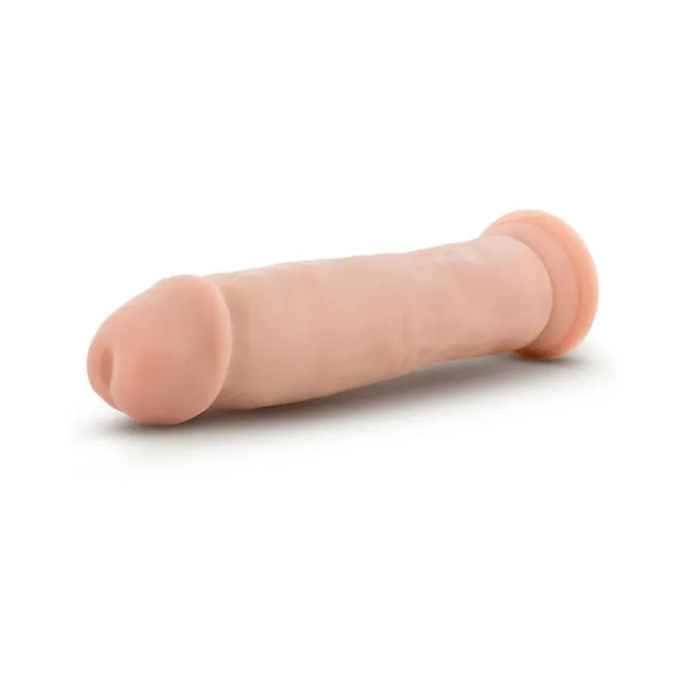 9.5 in. Posable Dual Density Dildo Beige 9.5 in. Posable Dual Density Dildo Beige