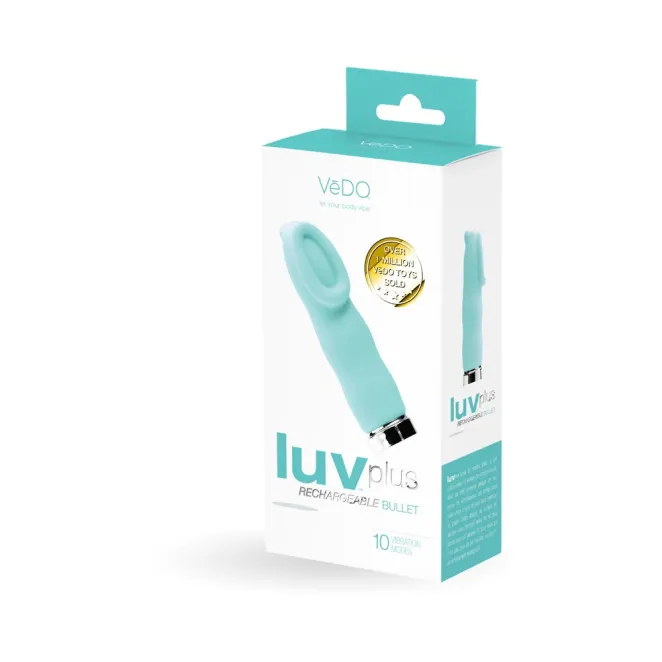 VeDO Luvplus Clitoral Bullet Vibrator Teal