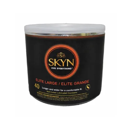 Lifestyles SKYN Elite Large Non-Latex Condoms (40 Pack)