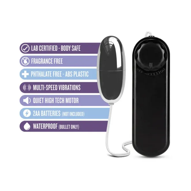 Power Bullet Egg Vibrator with Remote