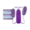 Double Pop Eggs Remote-Controlled Dual Bullet Vibrator Plum Double Pop Eggs Remote-Controlled Dual Bullet Vibrator Plum