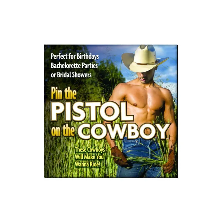 Pin The Pistol On the Cowboy Pin The Pistol On the Cowboy