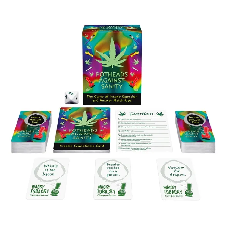 Potheads Against Sanity Game (62172) by Kheper Games | Adult Party Games | SlipDix.com Potheads Against Sanity Game (62172) | SlipDix.com