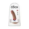 6.5 Inch King Cock Ultra Realistic Suction Cup Dildo Tan