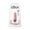 5 Inch King Cock Realistic Suction Cup Dildo Beige