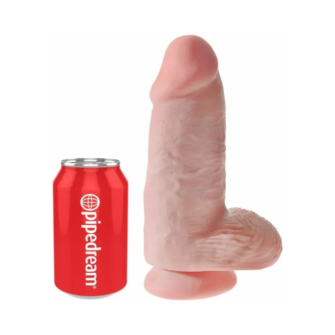 7 Inch King Cock Mega Chubby Realistic Suction Cup Dildo