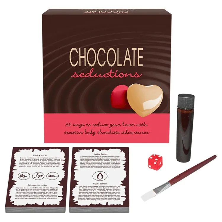 Chocolate Seductions Game (62972) by Kheper Games | Couples Intimacy Games | SlipDix.com Chocolate Seductions Game (62972) | SlipDix.com