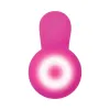 Mini Silicone Dual-Motor Rabbit Vibrator Pink