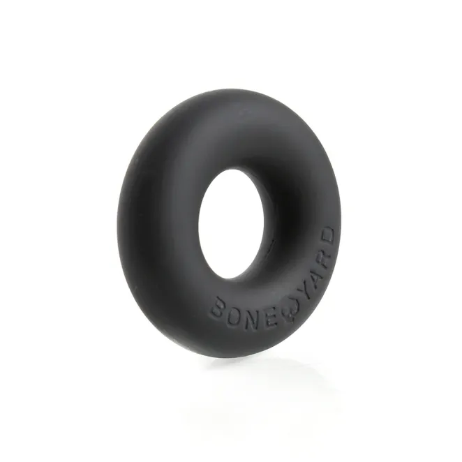 Boneyard Ultimate Silicone Cock Ring Black
