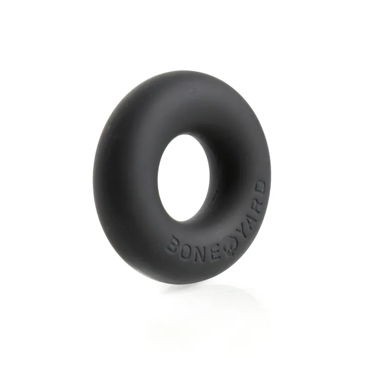 Boneyard Ultimate Silicone Cock Ring Black Boneyard Ultimate Silicone Cock Ring Black