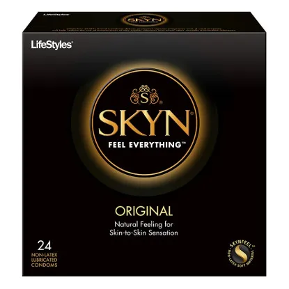 Lifestyles SKYN Original Non Latex Condoms (24 Pack)