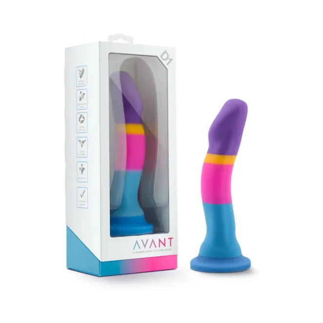 6 Inch Silicone Dildo Hot n' Cool