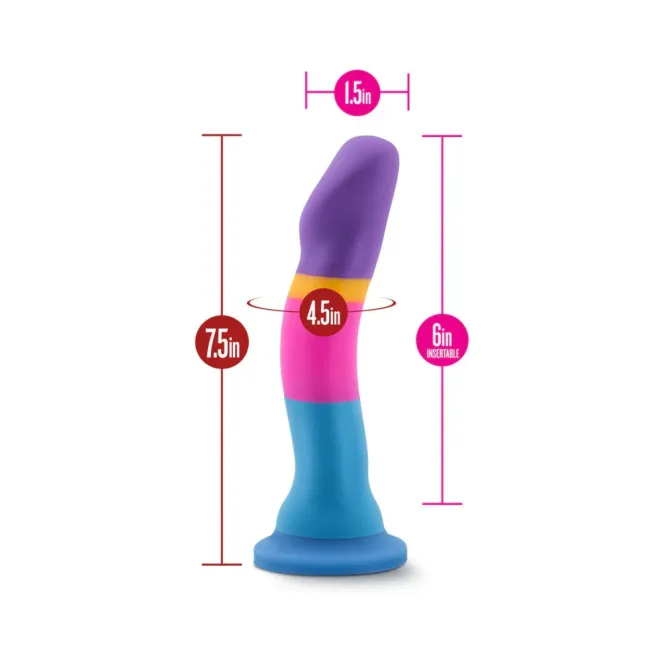6 Inch Silicone Dildo Hot n' Cool