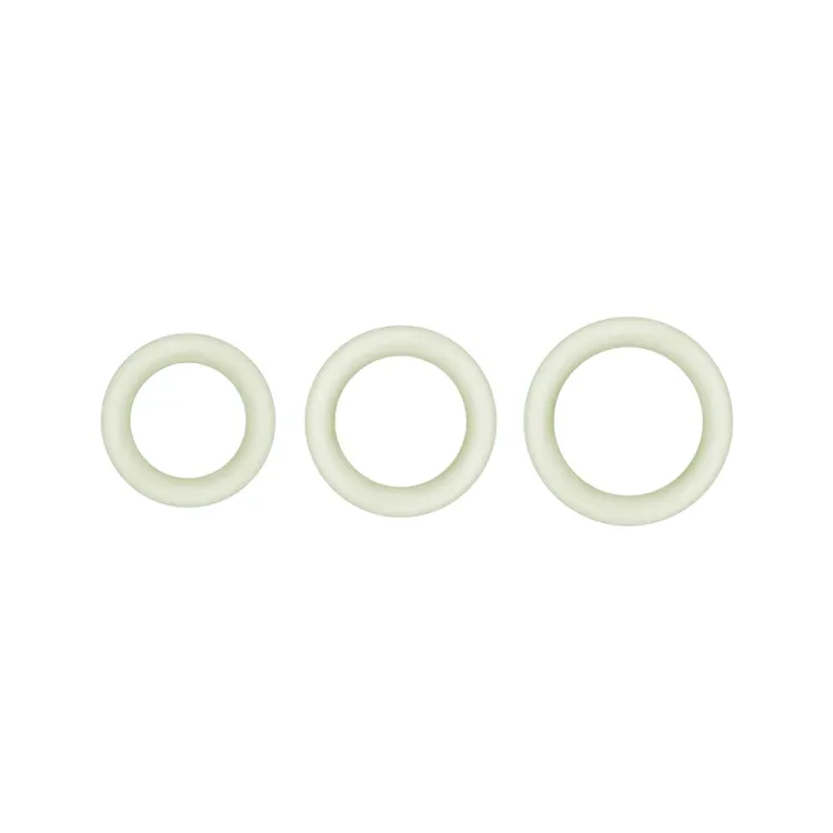 Firefly Halo GITD Cock Ring Large Clear Firefly Halo GITD Cock Ring Large Clear