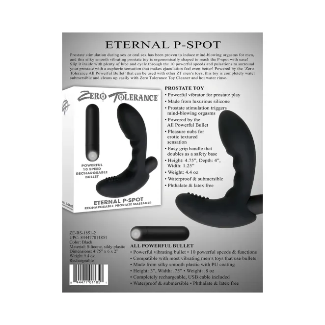 Eternal P-Spot Vibrating Prostate Massager