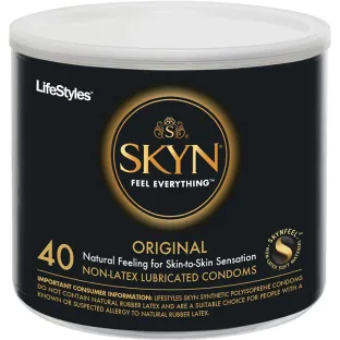 SKYN Non Latex Lubricated Condoms (40 Count)