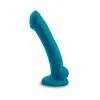 7 Inch Reina Silicone Suction Cup Dildo Teal