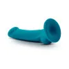 7 Inch Reina Silicone Suction Cup Dildo Teal