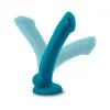 7 Inch Reina Silicone Suction Cup Dildo Teal