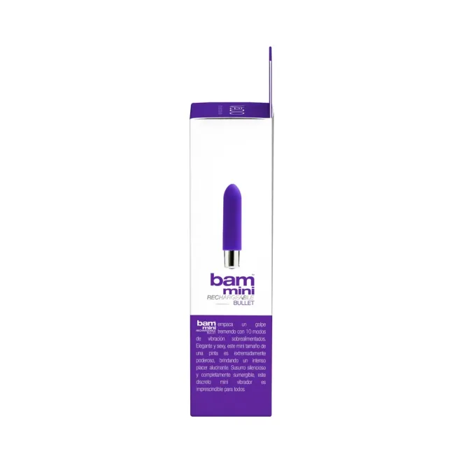 VeDO Bam Mini Silicone Bullet Vibrator Indigo