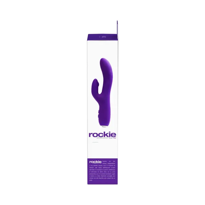 VeDO Rockie Rechargeable Dual Vibe Into You Indigo