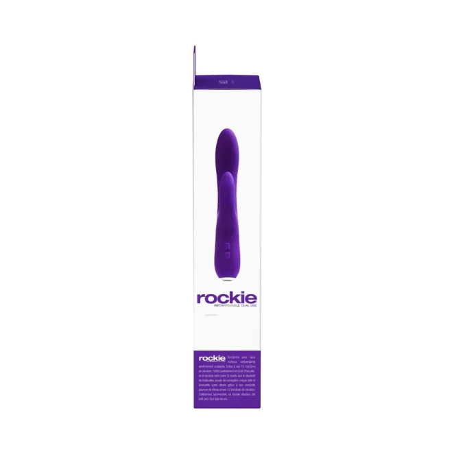 VeDO Rockie Rechargeable Dual Vibe Into You Indigo