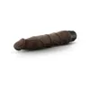 9 in. Realistic Vibrating Dildo Brown