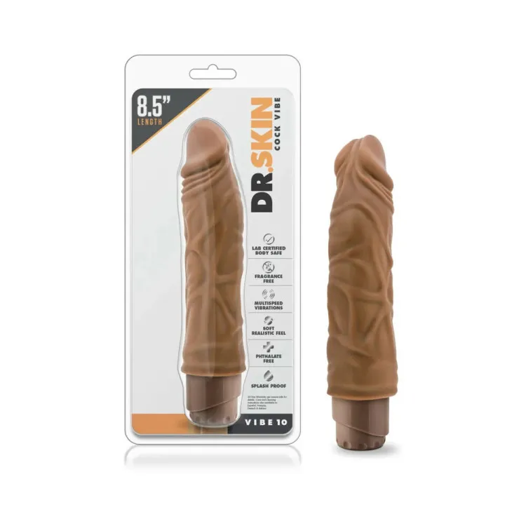8.5 in. Realistic Vibrating Dildo Tan 8.5 in. Realistic Vibrating Dildo Tan