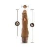 8 in. Realistic Vibrating Dildo Tan 8 in. Realistic Vibrating Dildo Tan