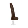 10 Inch Jason Luv Realistic Dildo with Balls Brown