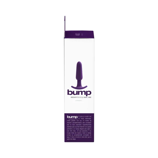 VeDO Bump Vibrating Butt Plug Purple