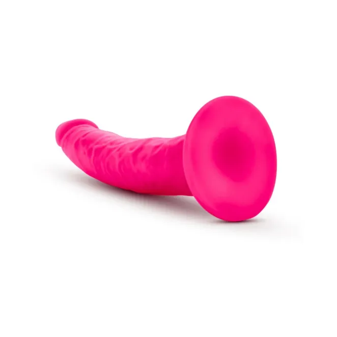 7 Inch Luxe Realistic Silicone Dildo Pink