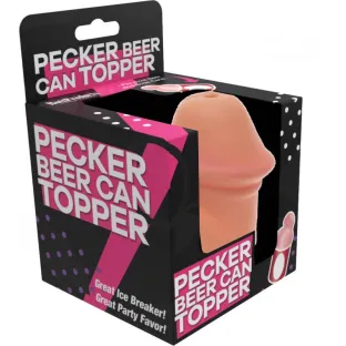 Pecker Beer Can Topper Gag Gift