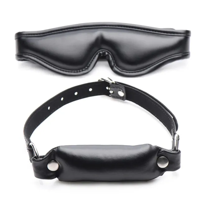 STRICT Padded Blinfold & Gag Bit