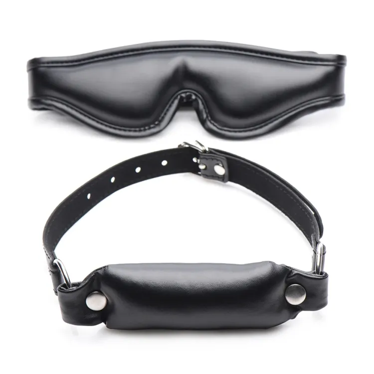 STRICT Padded Blinfold & Gag Bit STRICT Padded Blinfold & Gag Bit