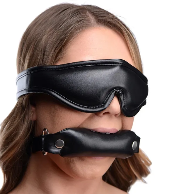 STRICT Padded Blinfold & Gag Bit