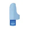 Silicone Finger Vibrator with 10 Speeds Blue