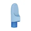 Silicone Finger Vibrator with 10 Speeds Blue