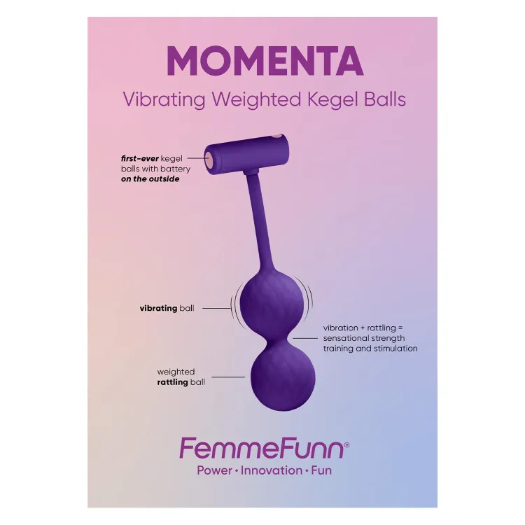FemmeFunn Momenta Remote-Controlled Silicone Kegel Balls FemmeFunn Momenta Remote-Controlled Silicone Kegel Balls