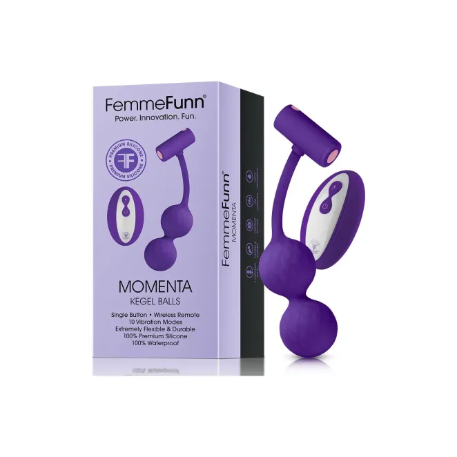 FemmeFunn Momenta Remote-Controlled Silicone Kegel Balls