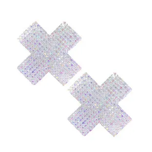 Neva Nude Pasty X Factor Crystal Silver Neva Nude Pasty X Factor Crystal Silver