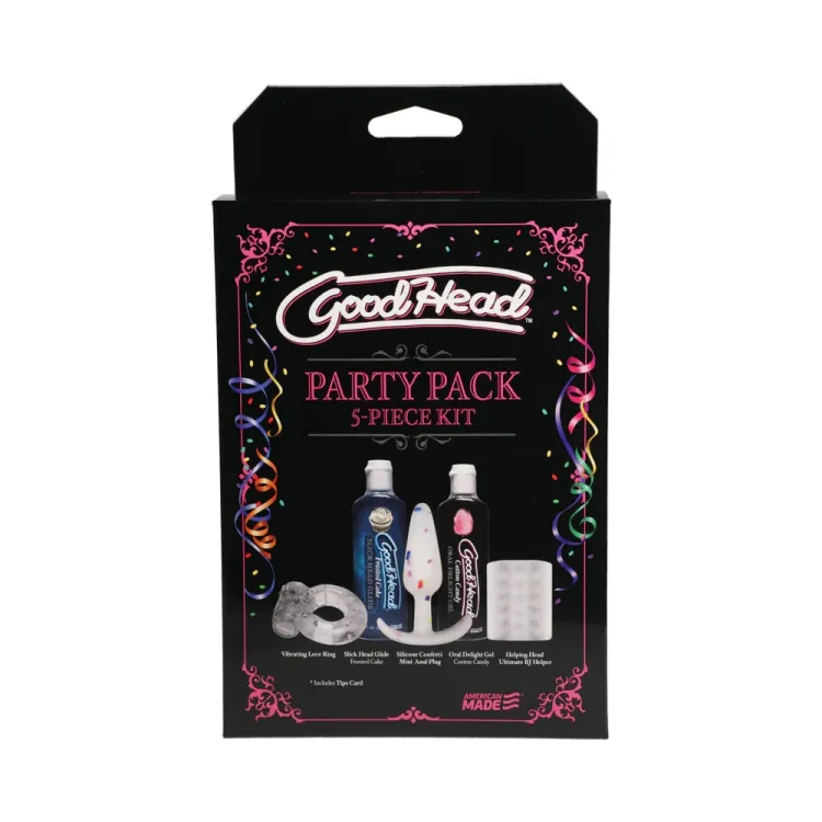 GoodHead Party Pack 5-Pc Oral Sex Kit
