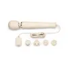Le Wand Plug-In Vibrating Massager Cream Le Wand Plug-In Vibrating Massager Cream
