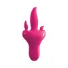 3Some Holey Trinity Triple Tongue Vibrator Red 3Some Holey Trinity Triple Tongue Vibrator Red