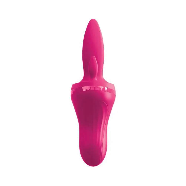 3Some Holey Trinity Triple Tongue Vibrator Red 3Some Holey Trinity Triple Tongue Vibrator Red