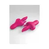 3Some Holey Trinity Triple Tongue Vibrator Red 3Some Holey Trinity Triple Tongue Vibrator Red