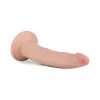 7 Inch Posable Dual Density Realistic Dildo Beige