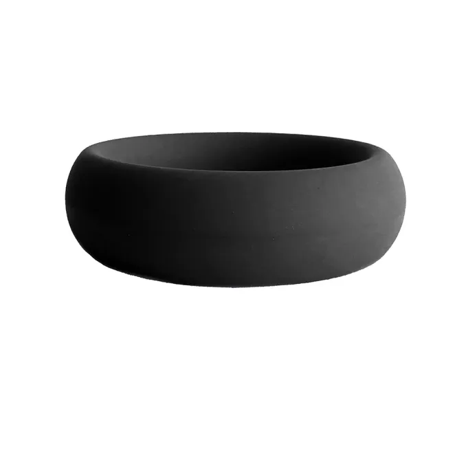 Meat Rack Silicone Cock Ring Black